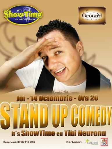 poze stand up comedy in ground coffe lounge