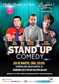 poze stand up comedy joi 10 martie bucuresti