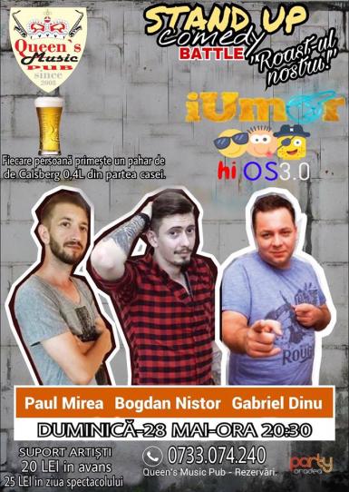 poze stand up comedy la queen s pub