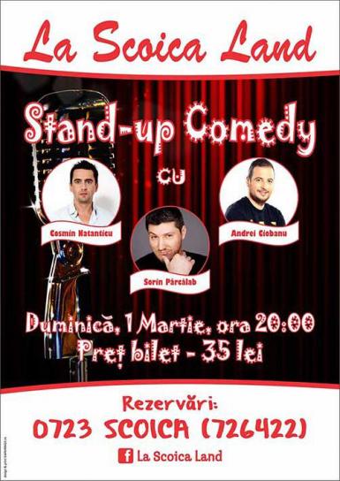 poze stand up comedy la scoica land