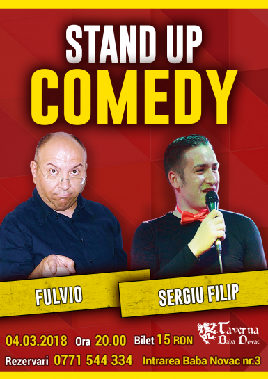 poze stand up comedy la taverna baba novac