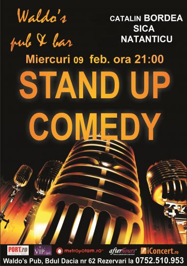poze stand up comedy la waldo s pub