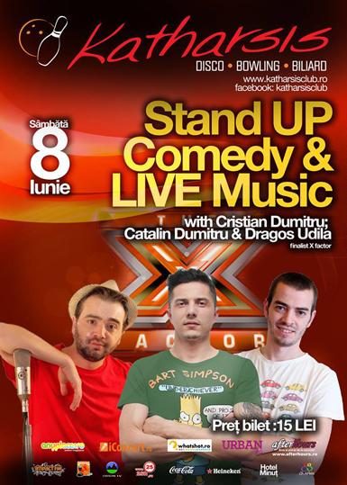 poze stand up comedy live music sambata 8 iunie in vatra dornei