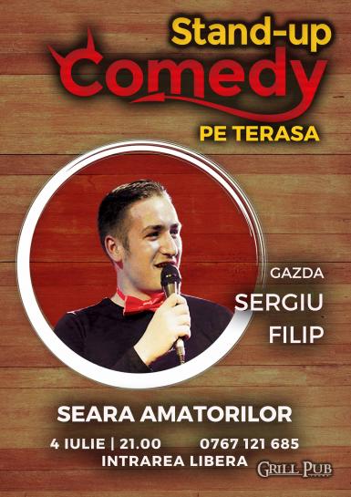 poze stand up comedy open mic seara amatorilor in grill pub