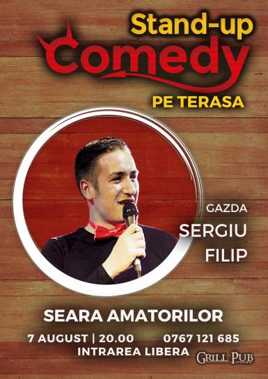 poze stand up comedy open mic seara amatorilor in grill pub