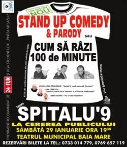 poze stand up comedy parody spitalu 9 la teatrul municipal