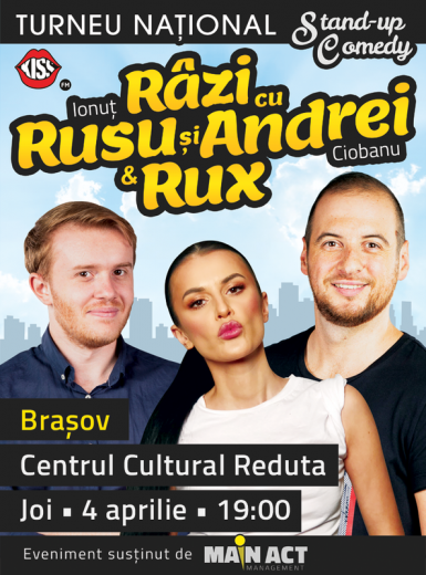 poze stand up comedy razi cu rusu i andrei rux