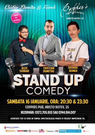 poze stand up comedy sambata 16 ianuarie bucuresti 2 spectacole