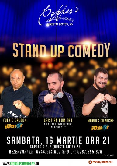 poze stand up comedy sambata 16 martie bucuresti