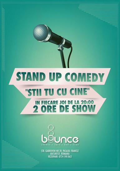 poze stand up comedy stii tu cu cine 