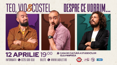 poze stand up comedy teo vio i costel despre ce vorbim