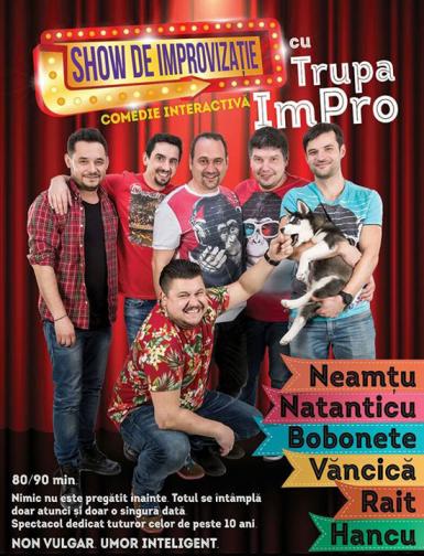 poze stand up comedy trupa impro