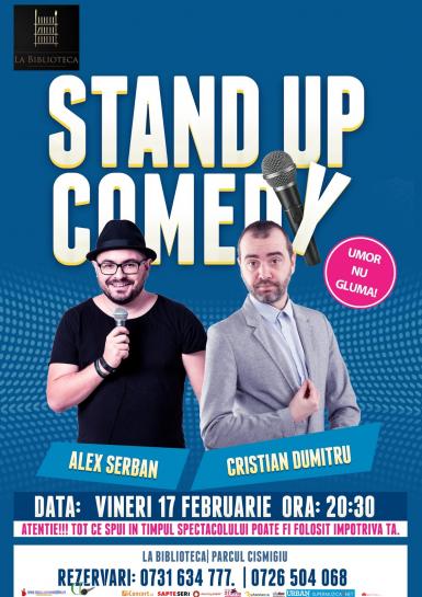 poze stand up comedy vineri 17 februarie bucuresti la biblioteca