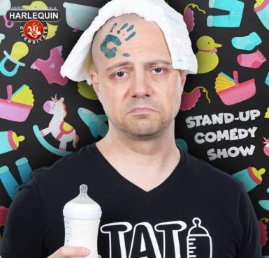 poze stand up cu dan badea