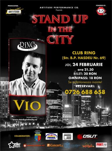 poze stand up in the city cu vio