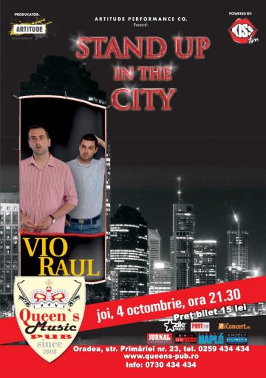 poze stand up in the city cu vio si raul
