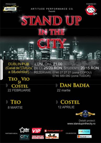poze stand up in the city