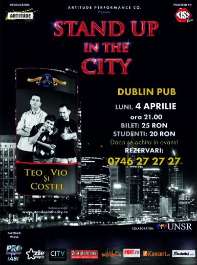 poze stand up in the city in dublin pub
