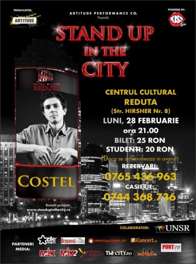 poze stand up in the city la centrul cultural reduta