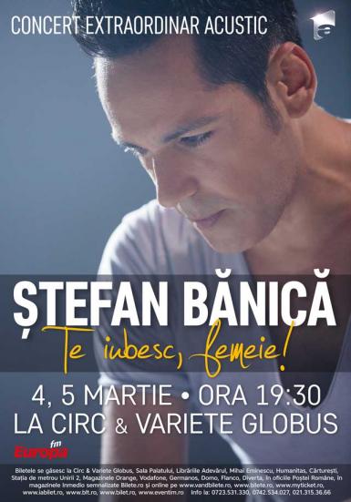 poze stefan banica concert te iubesc femeie 