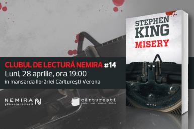 poze stephen king in premiera la clubul de lectura nemira 14