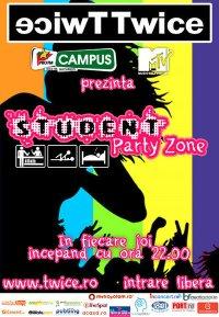 poze student party zone in club twice din bucuresti