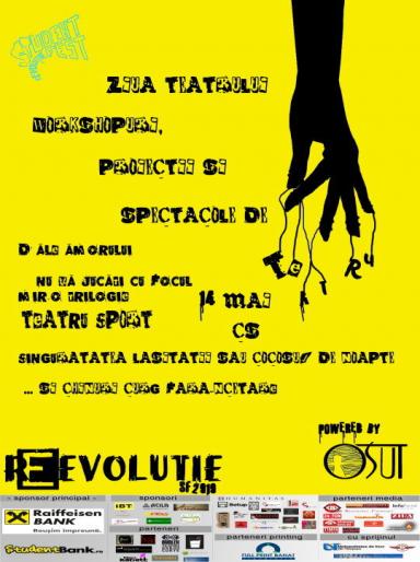 poze  studentfest ziua teatrului timisoara