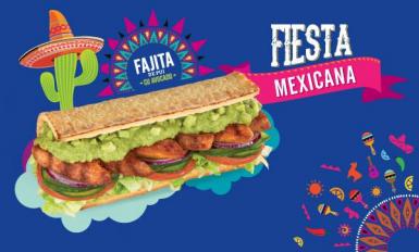 poze subway prezinta fajita de pui cu avocado