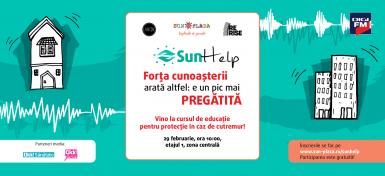 poze sun help curs gratuit de pregatire in caz de cutremur