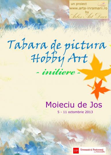 poze tabara de pictura hobby art initiere adulti