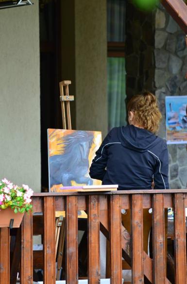 poze tabara de pictura hobby art pentru adulti pentru incepatori