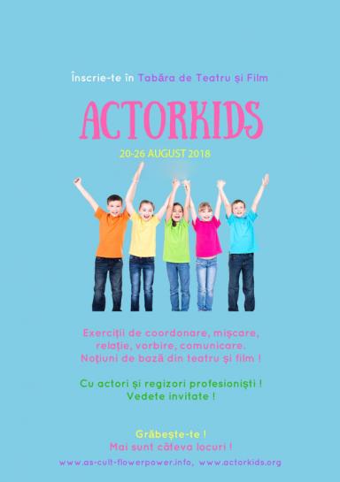 poze tabara de teatru i film actorkids 