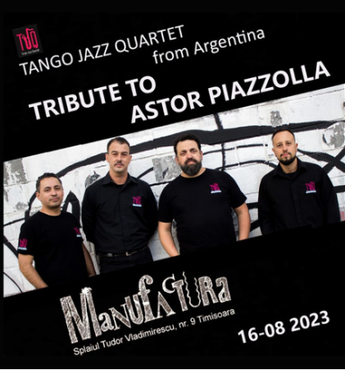 poze tango jazz quartet live at manufactura