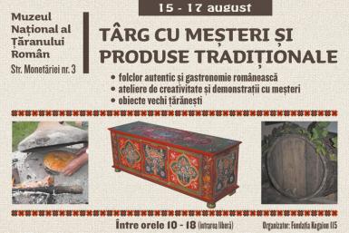 poze targ cu mestesugari si produse traditionale de sfanta marie mare