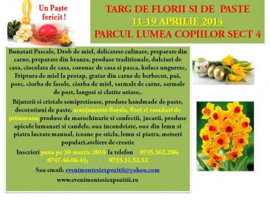 poze targ de florii si de paste 11 19 aprilie parcul lumea copiilor 