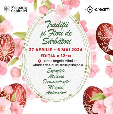 poze targ de paste 2024 traditii si flori de sarbatori anulat