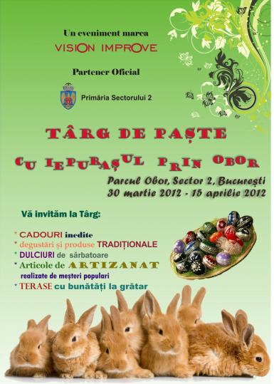 poze targ de paste cu iepurasul prin obor