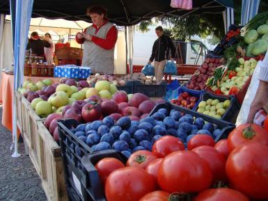 poze targ de produse traditionale