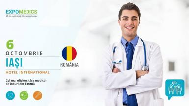 poze targ international de joburi pentru personalul medical la iasi