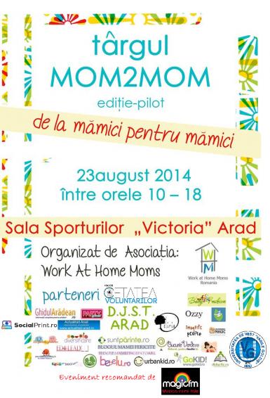 poze targ mom2mom arad