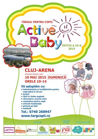 poze targ pentru copii active baby cluj arena