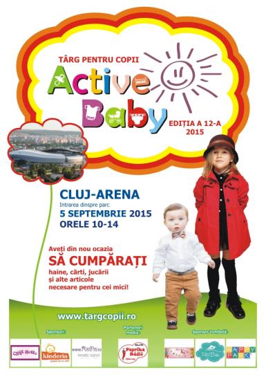 poze targ pentru copii active baby cluj arena