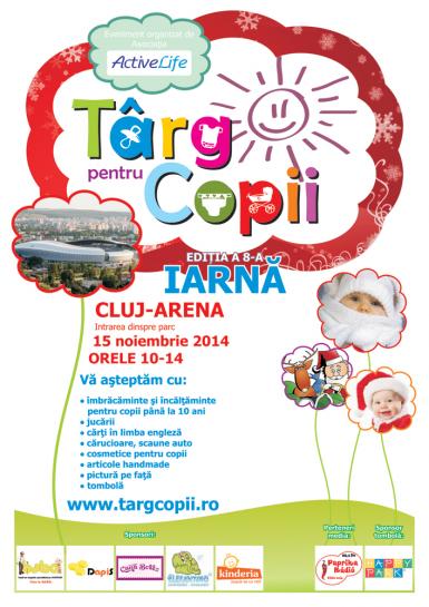 poze targ pentru copii arena cluj