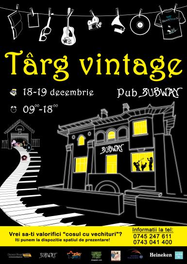 poze targ vintage subway