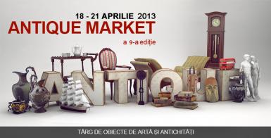 poze targul antique market la romexpo