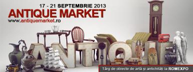 poze targul antique market la romexpo