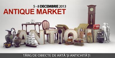 poze targul antique market la romexpo