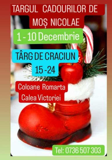 poze targul cadourilor de mos nicolae