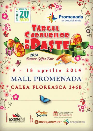 poze targul cadourilor de paste 2014 la promenada mall