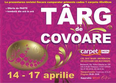 poze targul de covoare la showroom ul carpeta incov